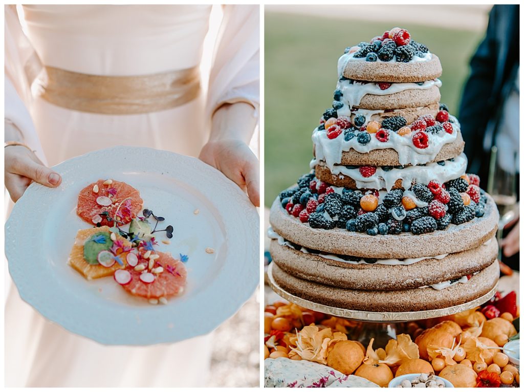 gorgeous food Sonoma Winery wedding by Alicia Frances Photography