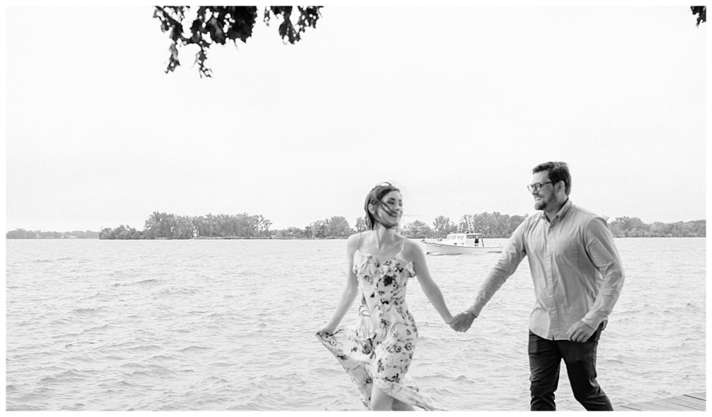 Detroit Engagement Session Bayview Yacht Club by Alicia Frances Gbur Photography