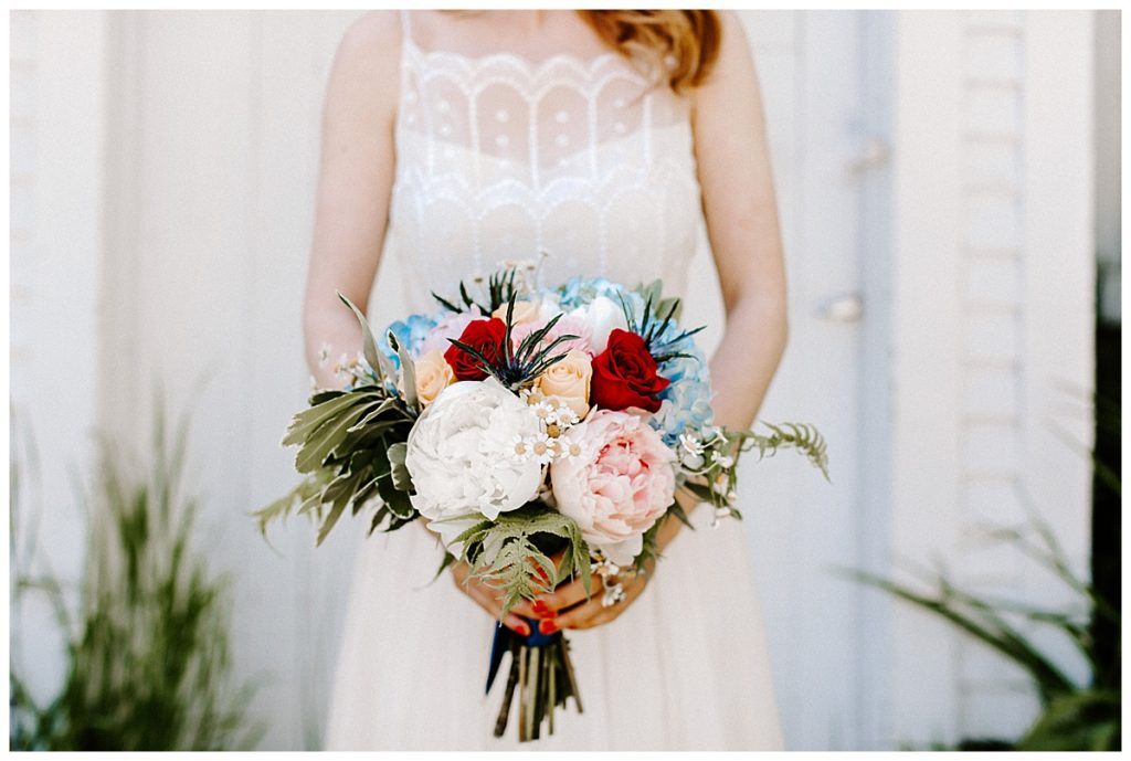 Gorgeous Floral Bouquet Northport Michigan Wedding by Alicia Frances Photography
