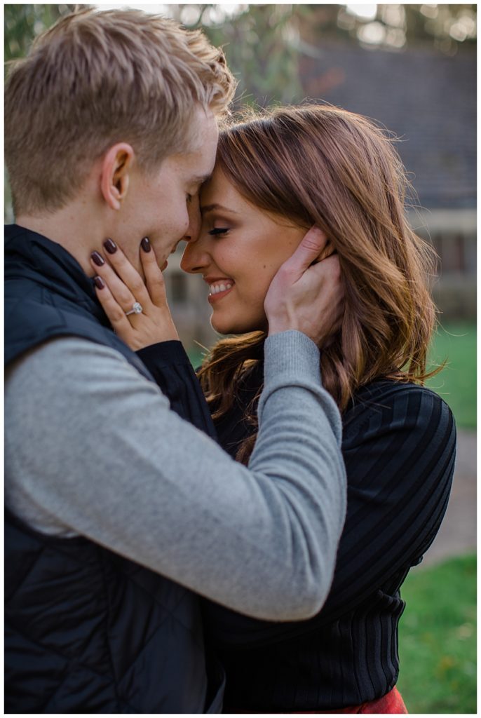 Michigan Engagement Session Grosse Pointe War Memorial by Alicia Frances Gbur Photography