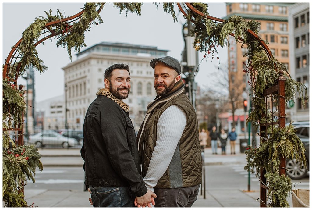 same sex couple engagement session Detroit Michigan by Alicia Frances Photo