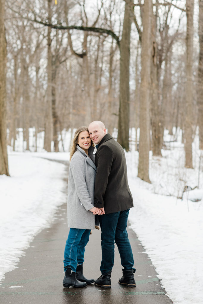mayberry Park Winter Engagement Session by Alicia Frances Photography