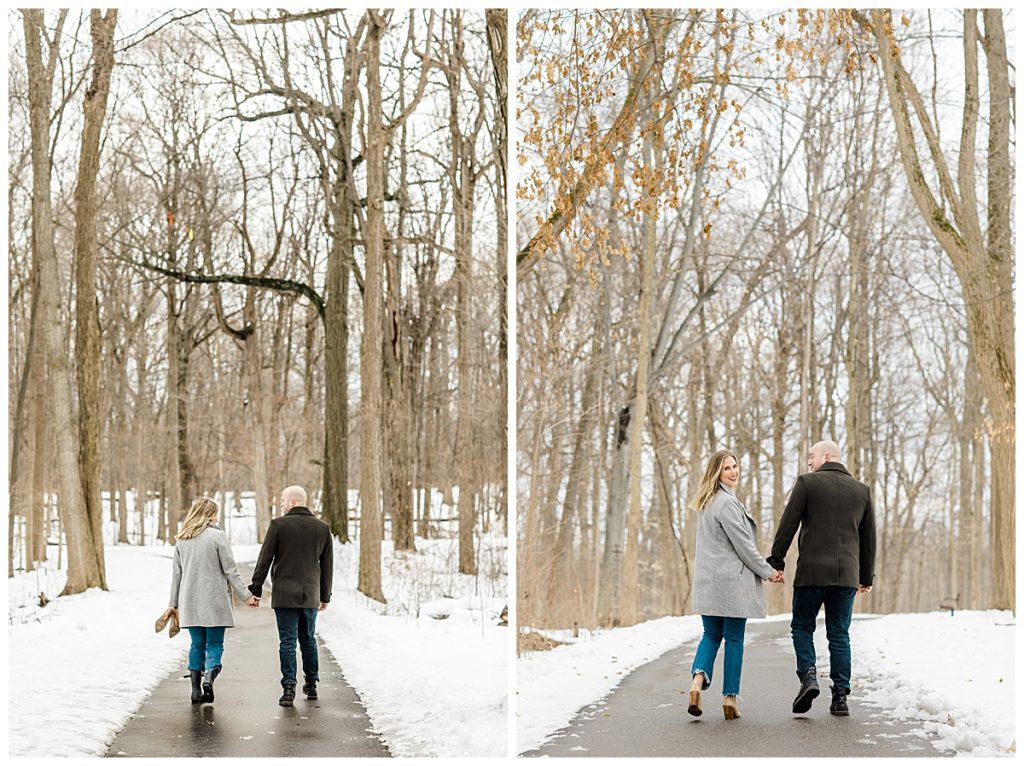 Mayberry Park Winter Engagement Session by Alicia Frances Photography