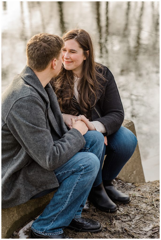 MSU Engagement Session by Alicia Frances Photography