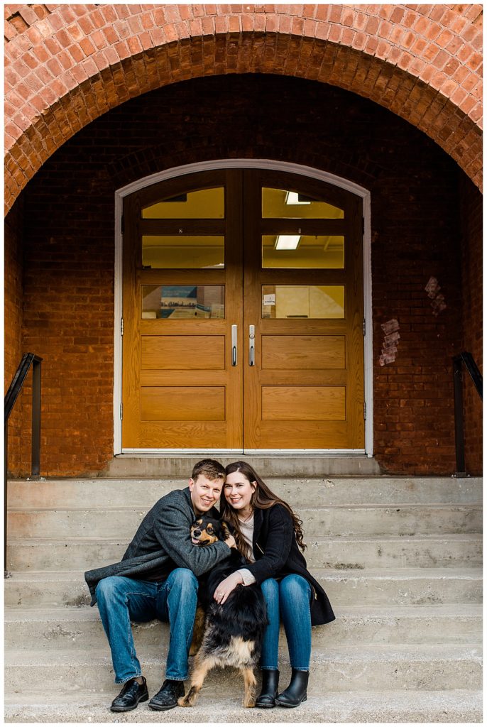 MSU Engagement Session by Alicia Frances Photography